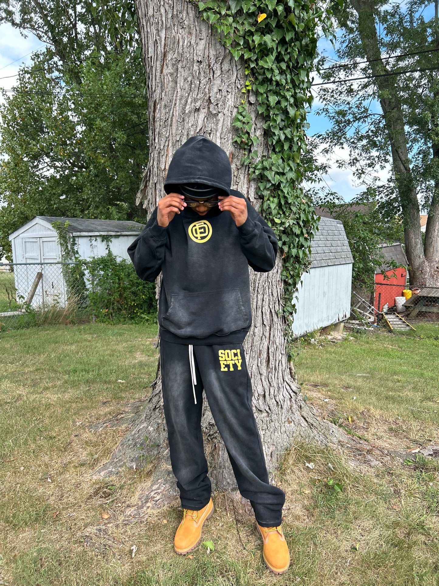 "bumblebee" logo hoodie